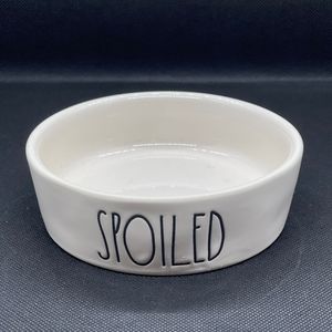 Rae Dunn "spoiled" cat bowl